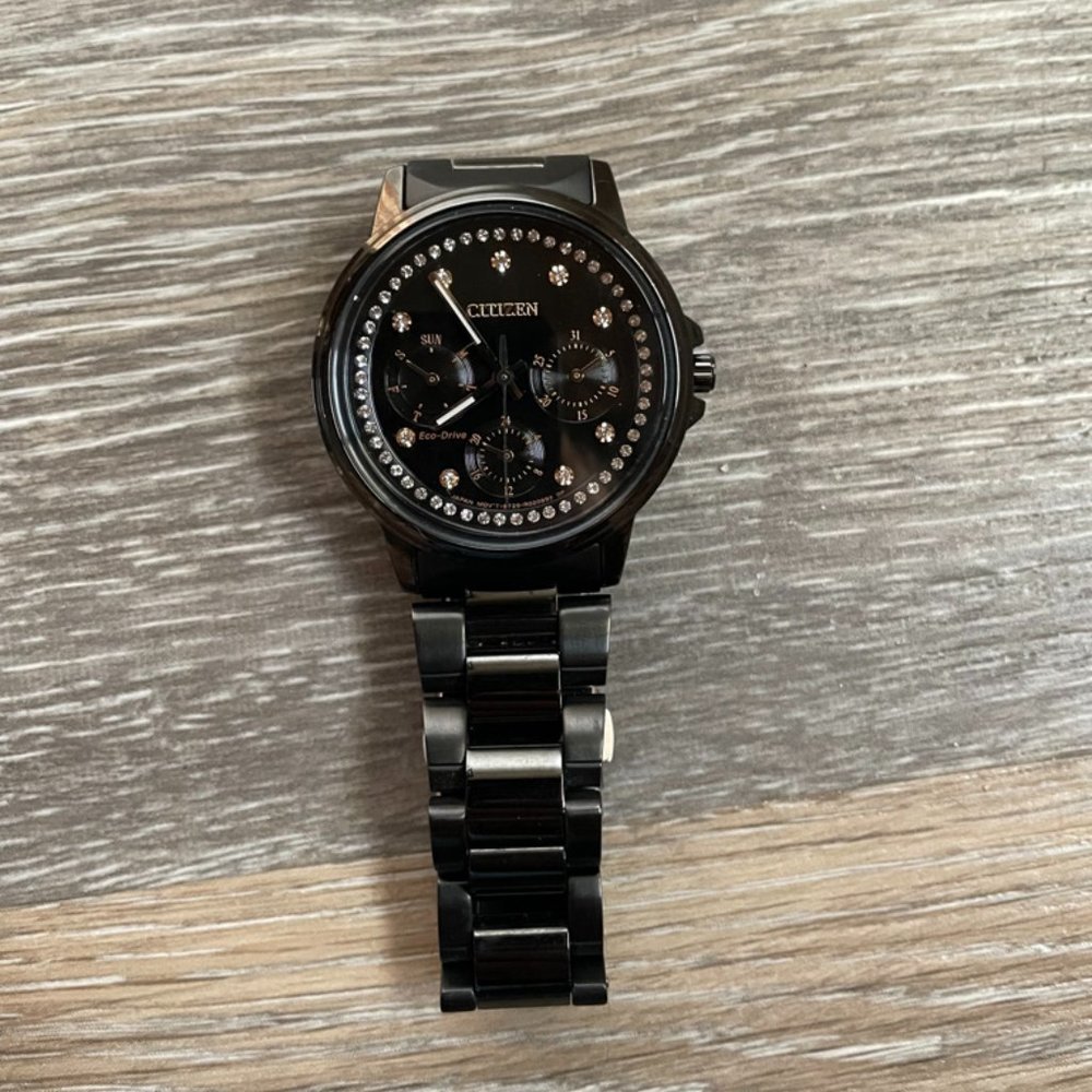 Citizen Swarovski Crystal Rose Gold Watch